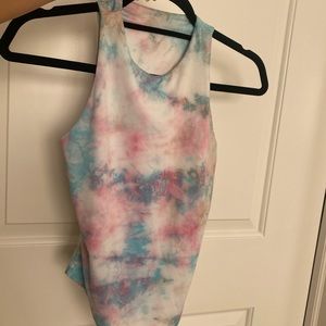 Tie dye body suit